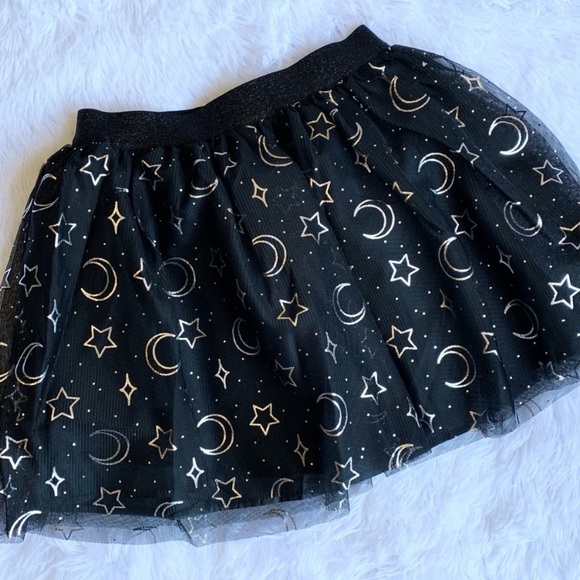 Girls’ black/silver TuTu skirt - Picture 4 of 6